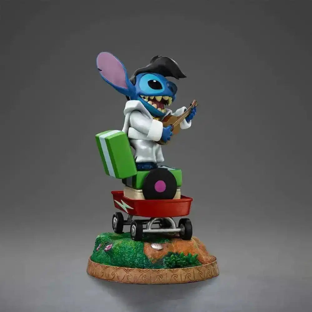 Lilo & Stitch Art Scale Statue 1/10 Stitch King of Rock 17 cm - Smalltinytoystore