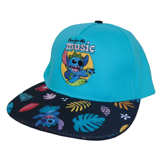 Lilo & Stitch Baseball Cap Here For The Music - Smalltinytoystore
