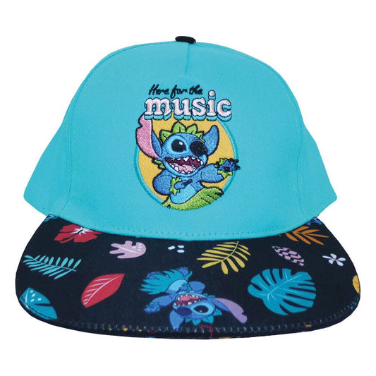 Lilo & Stitch Baseball Cap Here For The Music - Smalltinytoystore