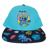 Lilo & Stitch Baseball Cap Here For The Music - Smalltinytoystore