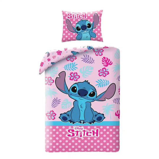 Lilo & Stitch Bettwäsche Ver. 2 140 x 200 cm / 70 x 90 cm - Smalltinytoystore