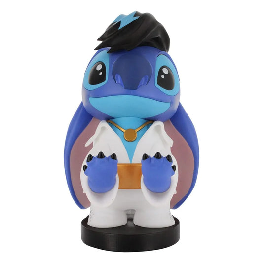 Lilo & Stitch Cable Guys Lade-Halter Stitch Elvis 20 cm - Smalltinytoystore