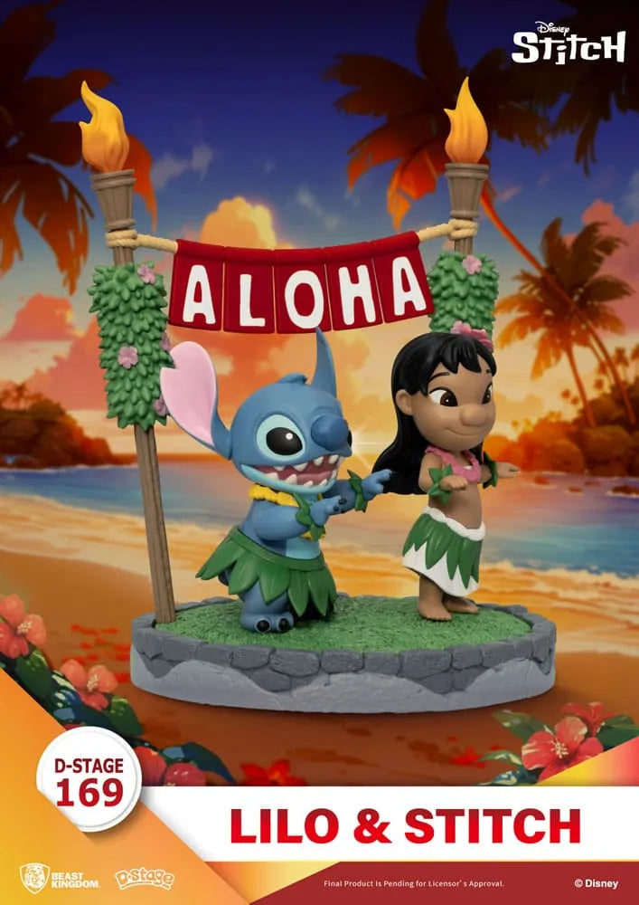 Lilo & Stitch D-Stage PVC Diorama Lilo & Stitch 16 cm - Smalltinytoystore