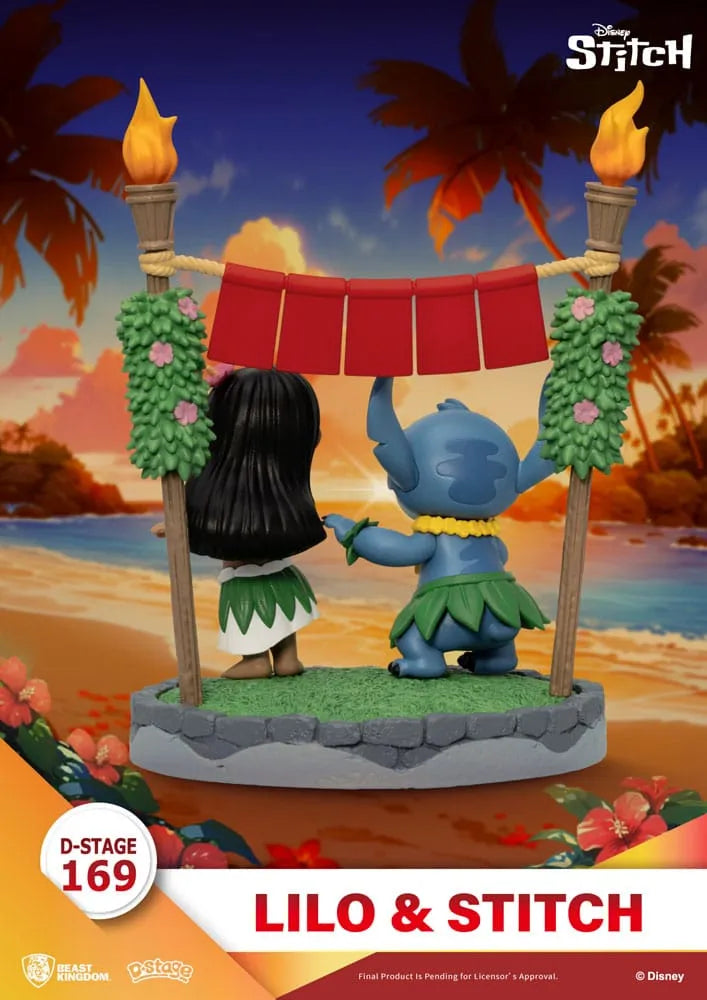 Lilo & Stitch D-Stage PVC Diorama Lilo & Stitch 16 cm - Smalltinytoystore