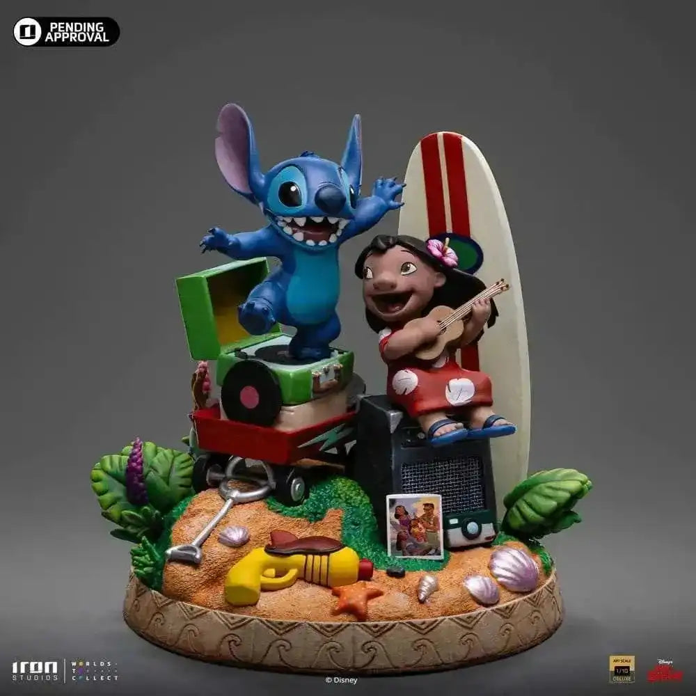 Lilo & Stitch Deluxe Art Scale Statue 1/10 Lilo & Stitch 20 cm - Smalltinytoystore