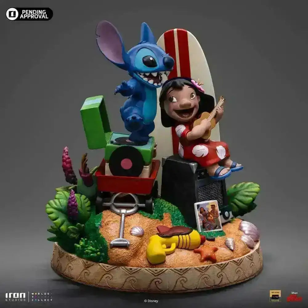 Lilo & Stitch Deluxe Art Scale Statue 1/10 Lilo & Stitch 20 cm - Smalltinytoystore