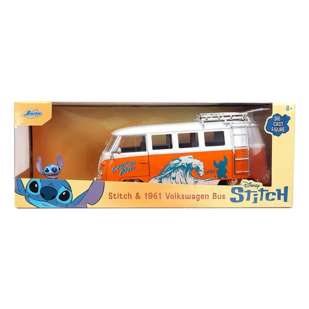Lilo & Stitch Diecast Modell 1/24 1961 VW Bus Stitch - Smalltinytoystore
