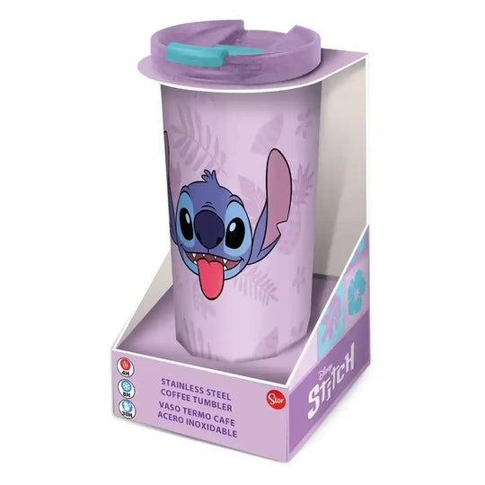 Lilo & Stitch Edelstahl-Reisebecher Stitch Palms - Smalltinytoystore