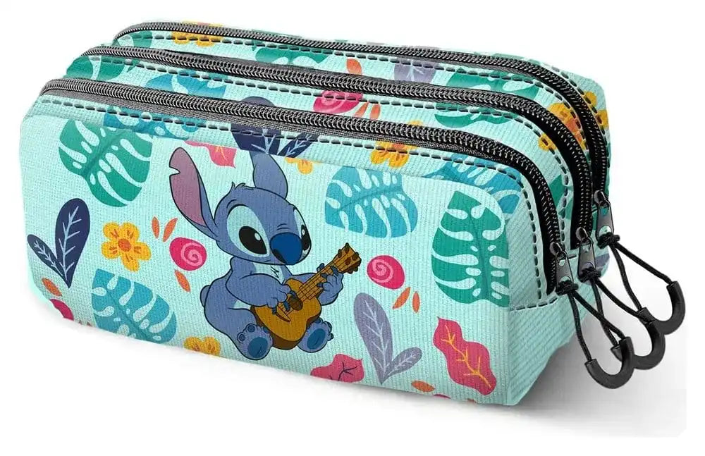 Lilo & Stitch Fan Trick Federmäppchen 2.2 Guitar Green