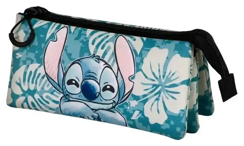 Lilo & Stitch FAN Triple Federmäppchen 2.0 Aloha Blue