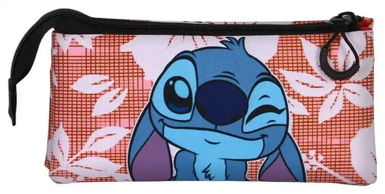 Lilo & Stitch FAN Triple Federmäppchen 2.0 Maui Pink