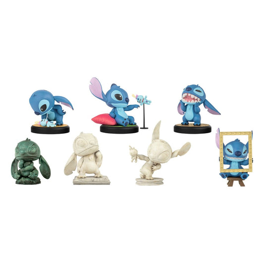 Lilo & Stitch Hero Box Art Gallery Series Minifiguren 8 cm Display (6) - Smalltinytoystore