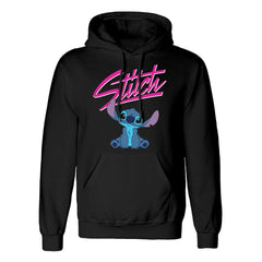 Lilo & Stitch Kapuzenpullover Script Größe M - Smalltinytoystore