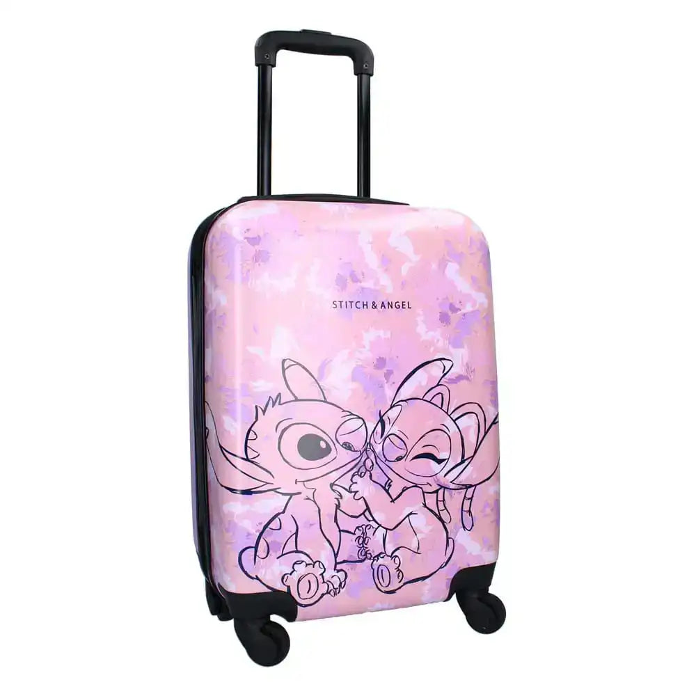 Lilo & Stitch Koffer Trolley Ohana Forever pink 46 cm - Smalltinytoystore
