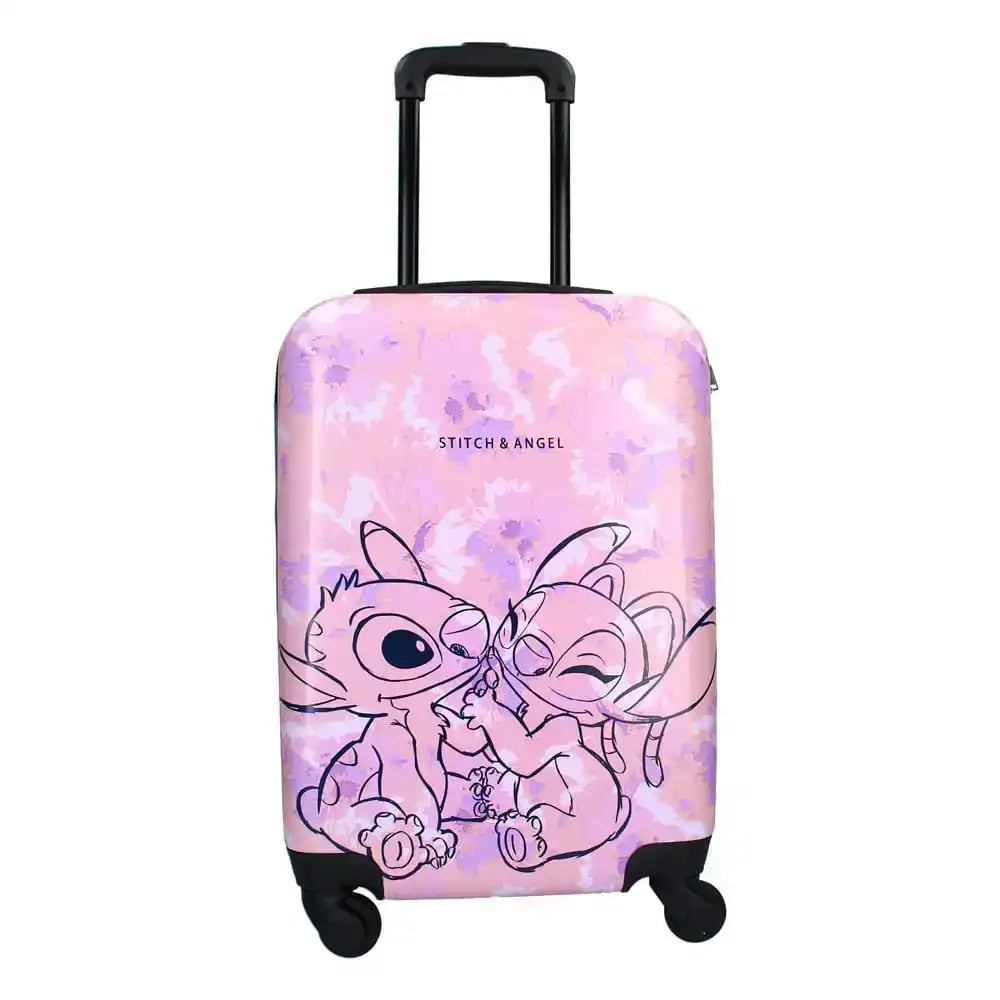 Lilo & Stitch Koffer Trolley Ohana Forever pink 46 cm - Smalltinytoystore