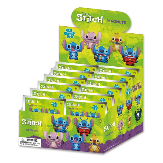 Lilo & Stitch Magnete blind pack Stitch Series 6 Display (12) - Smalltinytoystore