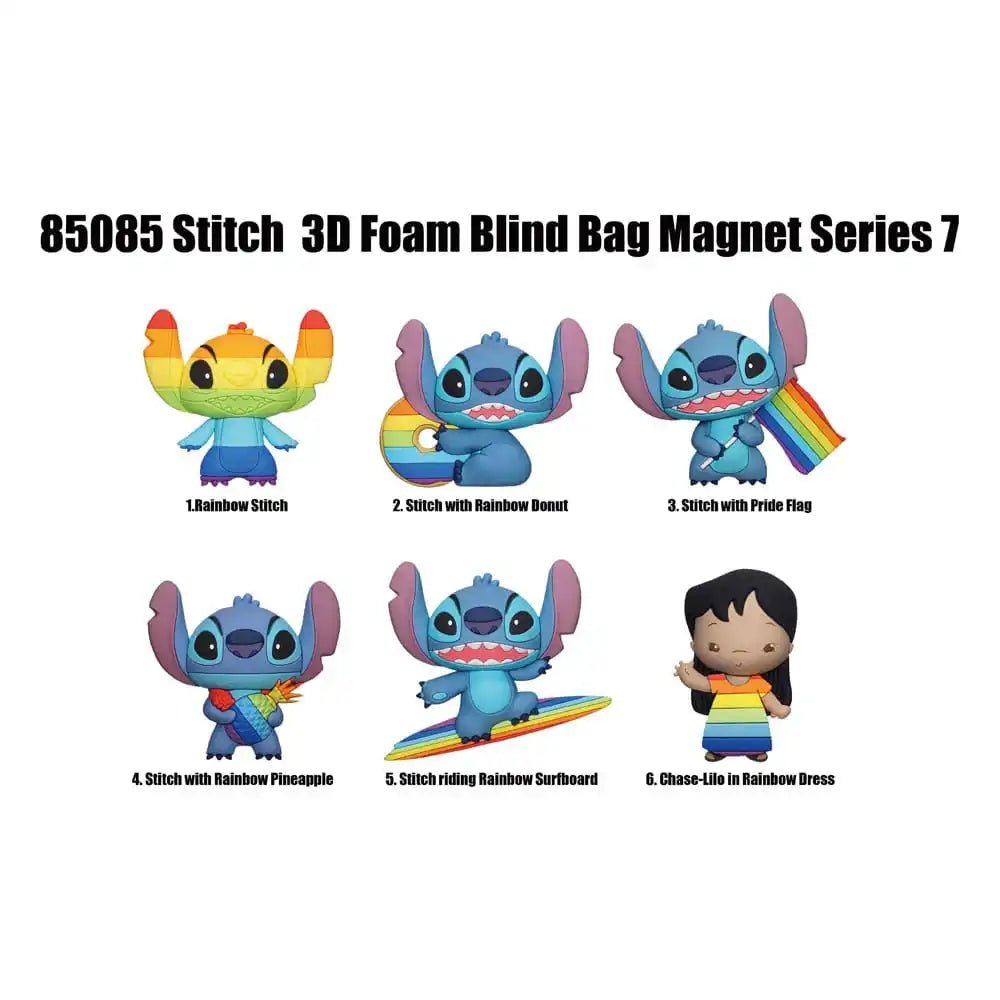 Lilo & Stitch Magnete blind pack Stitch Series 7 Display (12) - Smalltinytoystore