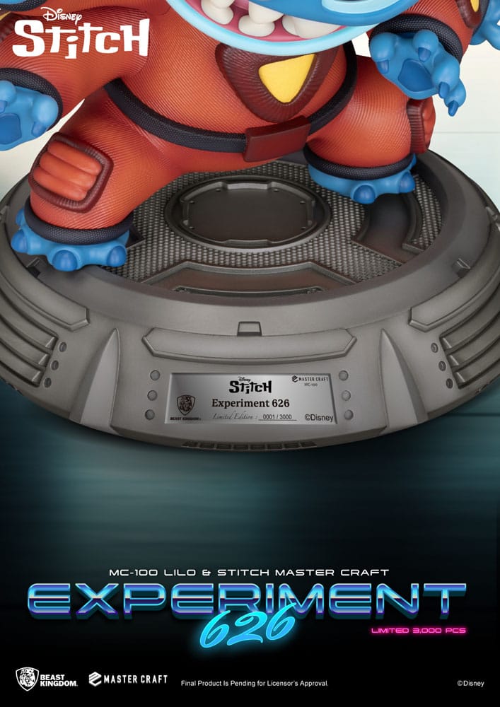 Lilo & Stitch Master Craft Statue Experiment 626 39 cm - Smalltinytoystore