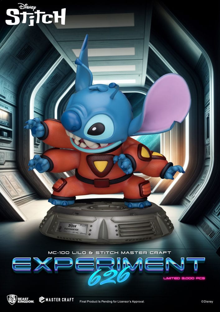 Lilo & Stitch Master Craft Statue Experiment 626 39 cm - Smalltinytoystore