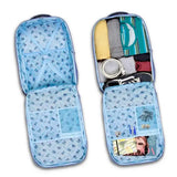 Lilo & Stitch Mercury Underseat Cabin Bag Rucksack Face Blue