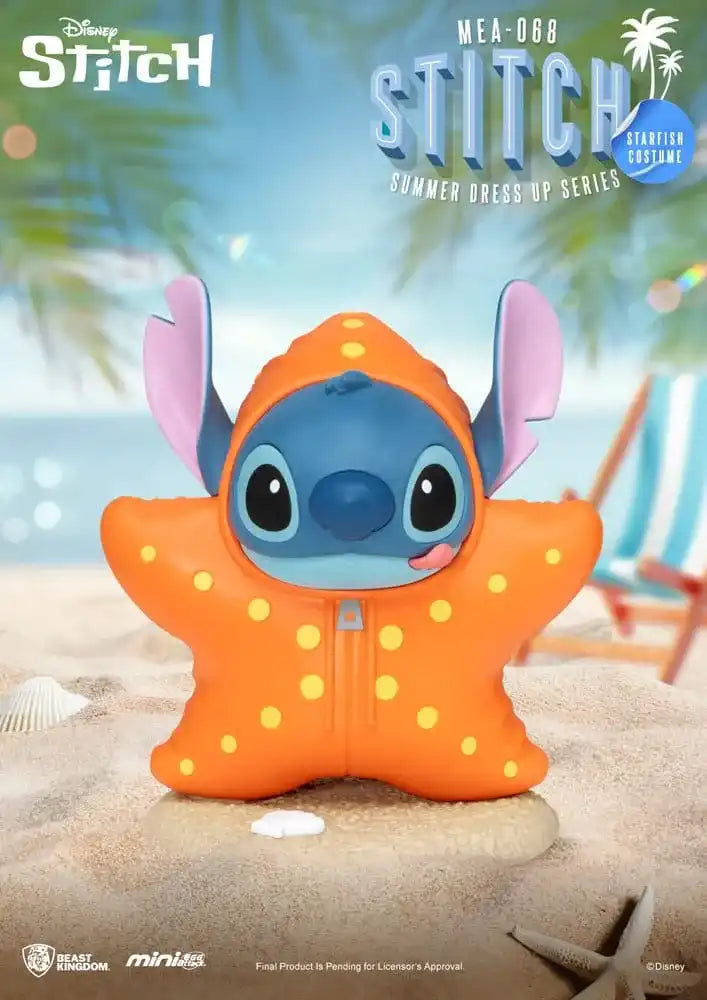 Lilo & Stitch Mini Egg Attack Figuren Stitch summer dress up Series 8 cm Sortiment (6) - Smalltinytoystore