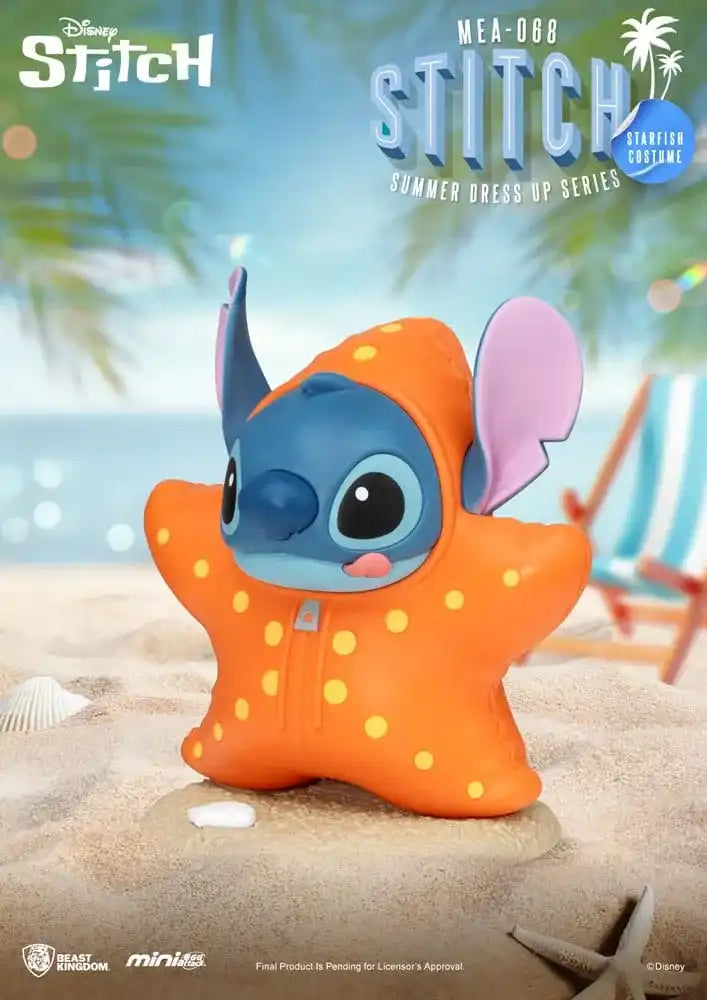 Lilo & Stitch Mini Egg Attack Figuren Stitch summer dress up Series 8 cm Sortiment (6) - Smalltinytoystore