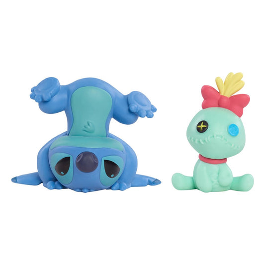 Lilo & Stitch Minifiguren 2er-Pack Scrump & Upside Down Stitch 7 cm - Smalltinytoystore