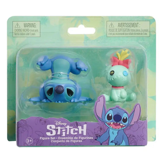 Lilo & Stitch Minifiguren 2er-Pack Scrump & Upside Down Stitch 7 cm - Smalltinytoystore