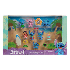 Lilo & Stitch Minifiguren 8er-Pack Stitch Deluxe Figure Set 7 cm - Smalltinytoystore