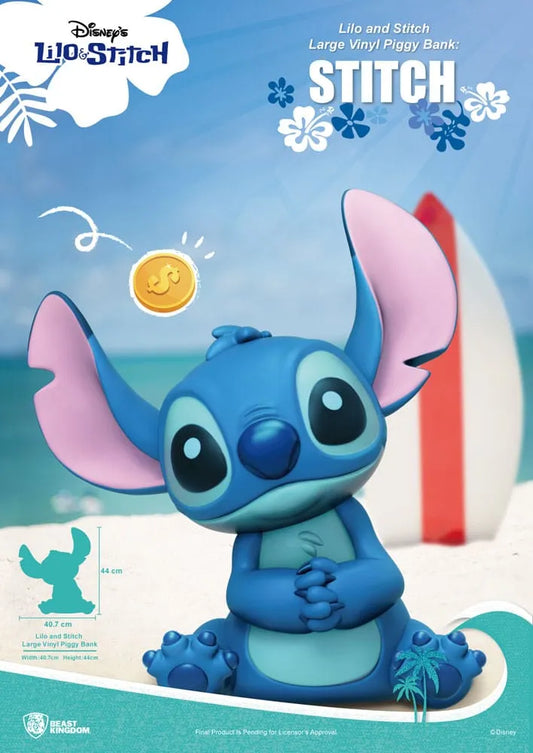 Lilo & Stitch Piggy Vinyl Spardose Stitch 44 cm - Smalltinytoystore