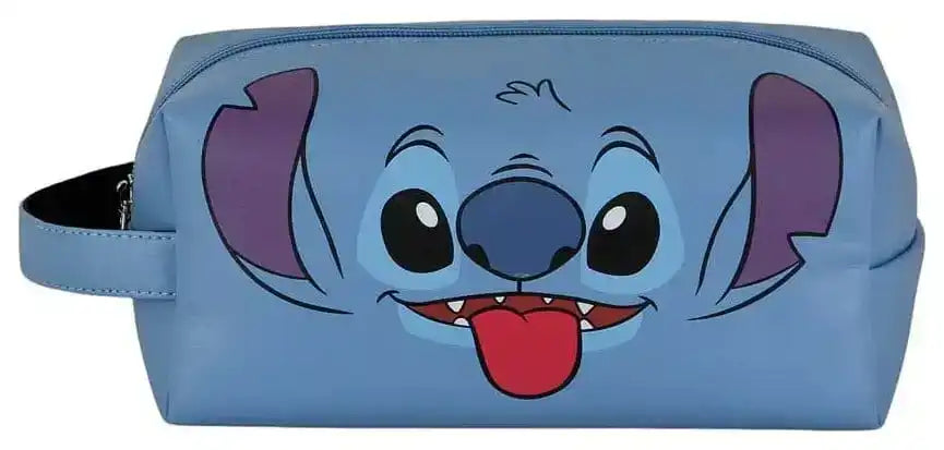 Lilo & Stitch Plus Brick Travel Kulturbeutel Tongue Blue