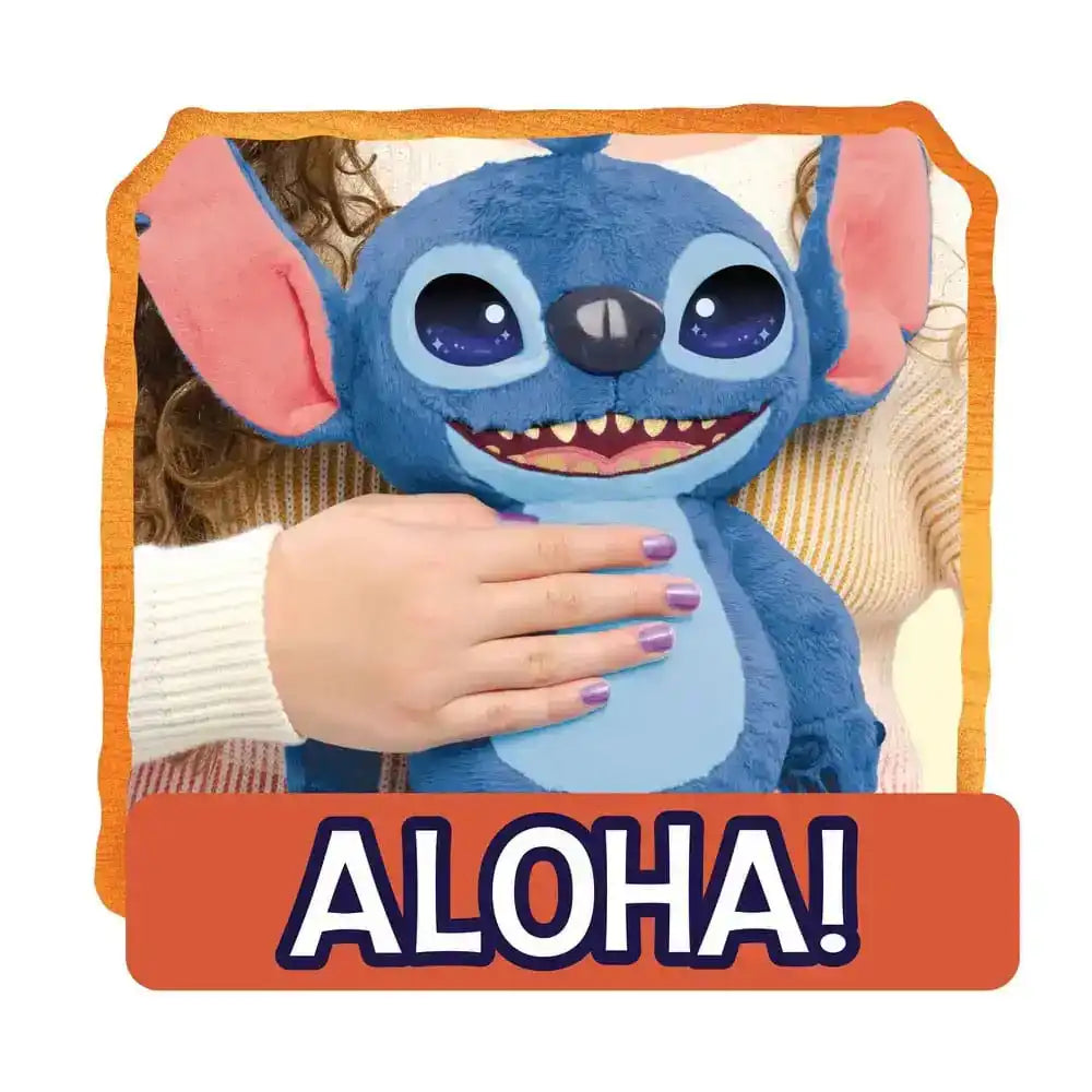 Lilo & Stitch Plüschfigur mit LCD-Spezialeffekte und Sounds The Many Mood Stitch 36 cm