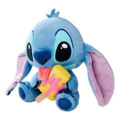 Lilo & Stitch Plüschfigur Stitch mit Eis am Stiel 25 cm - Smalltinytoystore