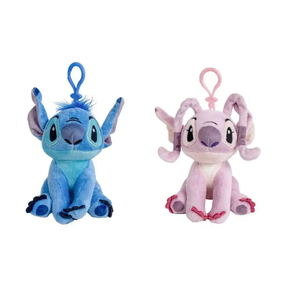 Lilo & Stitch Plüschfiguren mit Clip On 12 cm Sortiment (16) - Smalltinytoystore