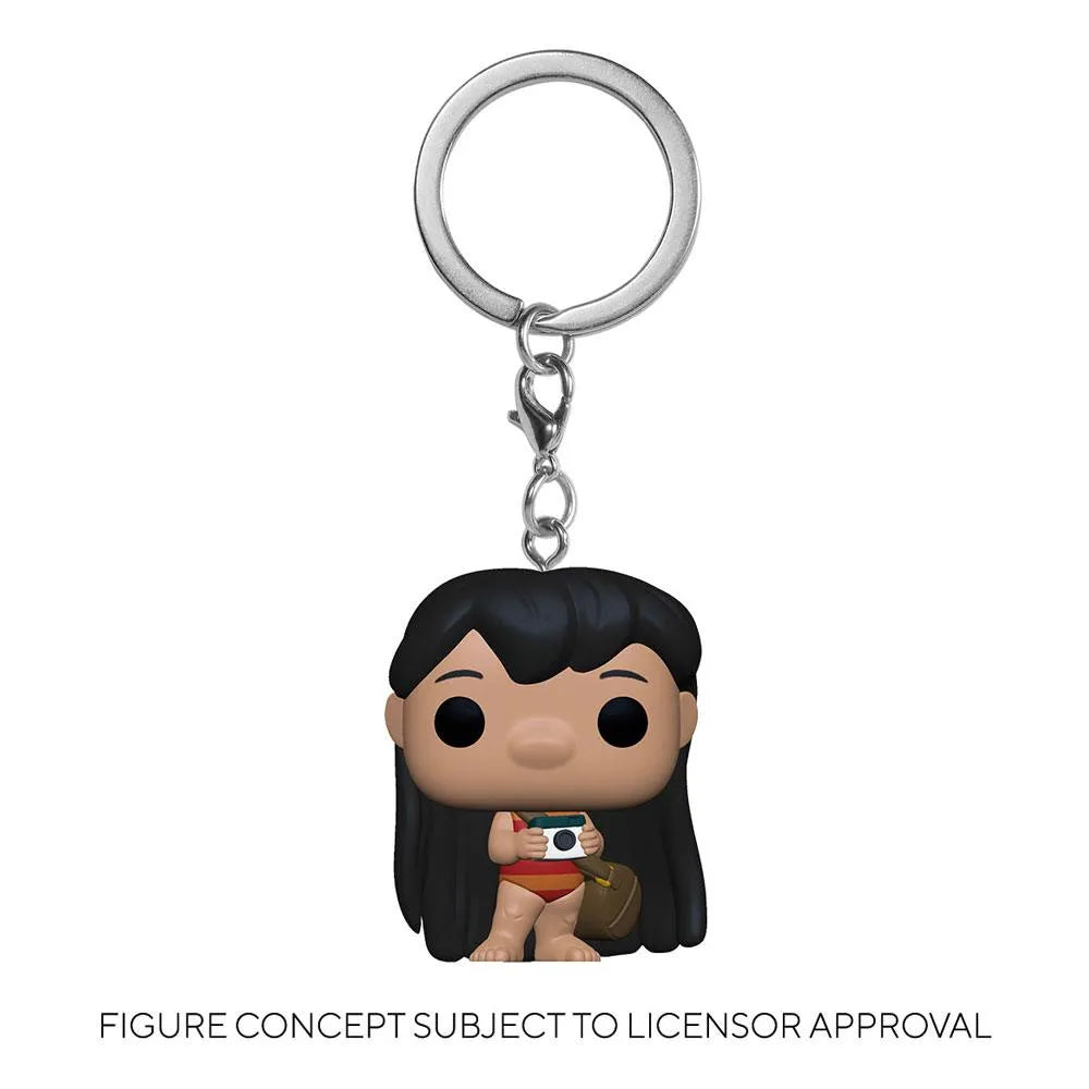 Lilo & Stitch Pocket POP! Vinyl Schlüsselanhänger 4 cm Lilo w/ Camera Display (12) - Smalltinytoystore