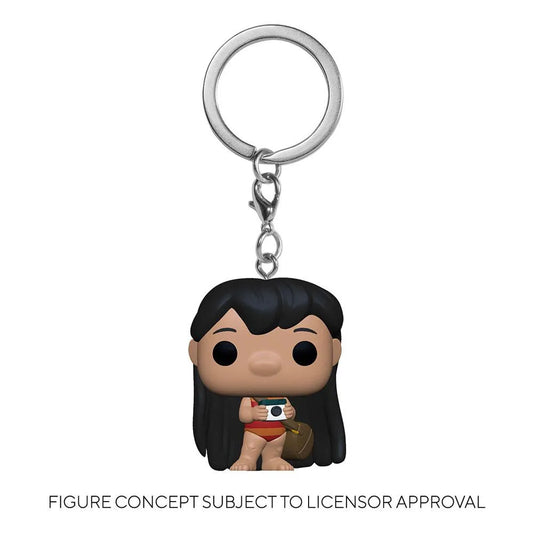 Lilo & Stitch Pocket POP! Vinyl Schlüsselanhänger 4 cm Lilo w/ Camera Display (12) - Smalltinytoystore