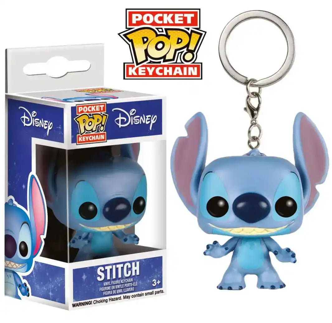 Lilo & Stitch Pocket POP! Vinyl Schlüsselanhänger Stitch 4 cm