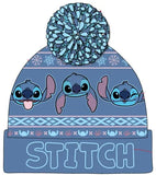 Lilo & Stitch Pom-Pom Beanie Dark Blue - Smalltinytoystore