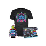 Lilo & Stitch POP! & Tee Vinyl Figur & T-Shirt Set Gmr Stitch w/frog - Smalltinytoystore