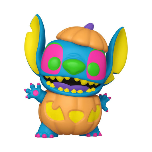 Lilo & Stitch POP! Disney Vinyl Figur Blacklight Pumpkin Stitch 9 cm - Smalltinytoystore