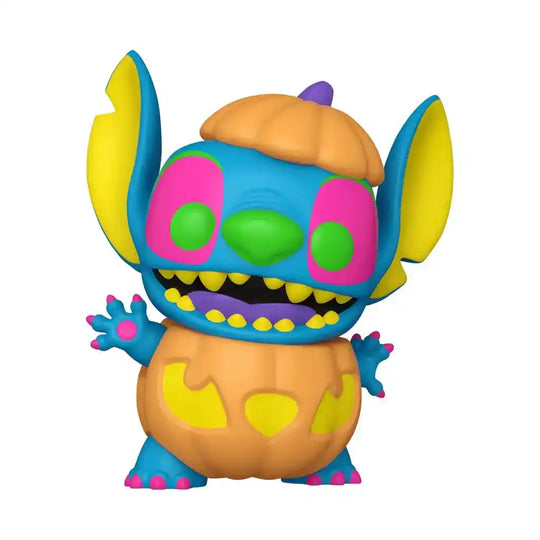 Lilo & Stitch POP! Disney Vinyl Figur Blacklight Pumpkin Stitch 9 cm - Smalltinytoystore