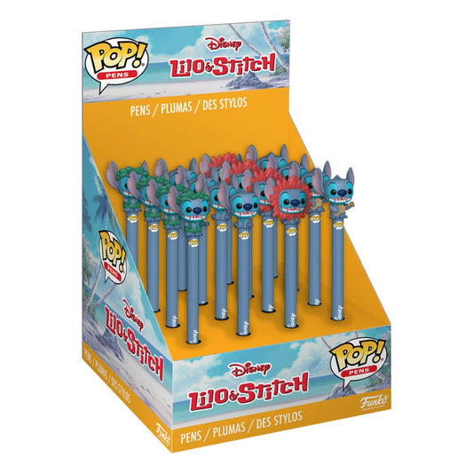Lilo & Stitch POP! Homewares Kugelschreiber mit Topper Display (16) - Smalltinytoystore