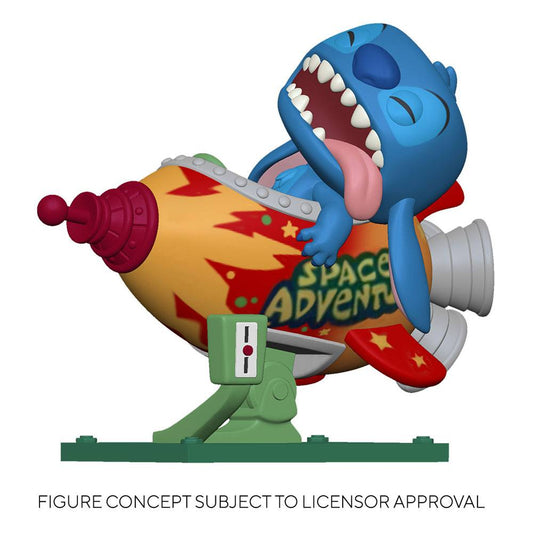 Lilo & Stitch POP! Rides Vinyl Figur Stitch in Rocket 15 cm - Smalltinytoystore