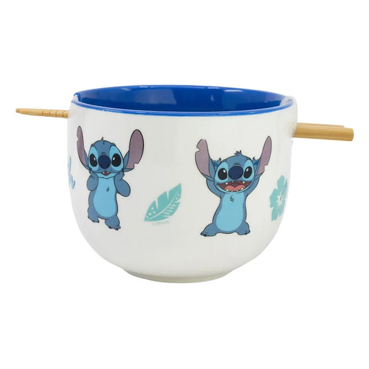 Lilo & Stitch Ramen-Schüssel mit Stäbchen Stitch - Smalltinytoystore