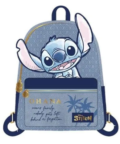 Lilo & Stitch Rucksack Stitch 27 cm Blau - Smalltinytoystore