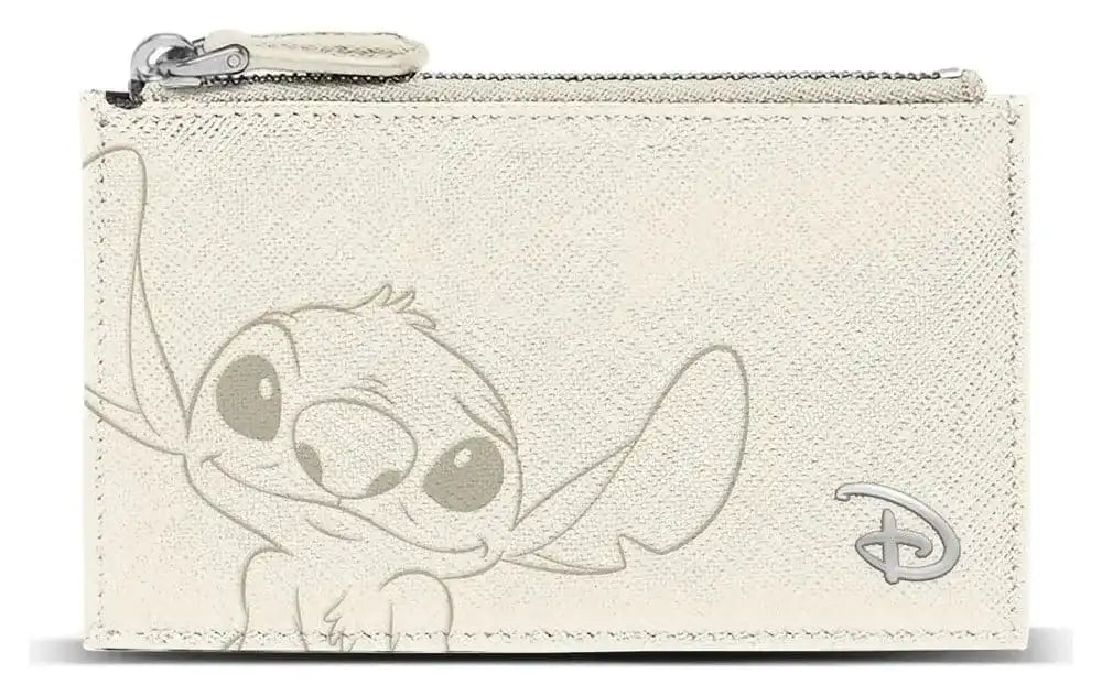 Lilo & Stitch Slim Karten-Etui / Mini-Geldbeutel Cream Off-white
