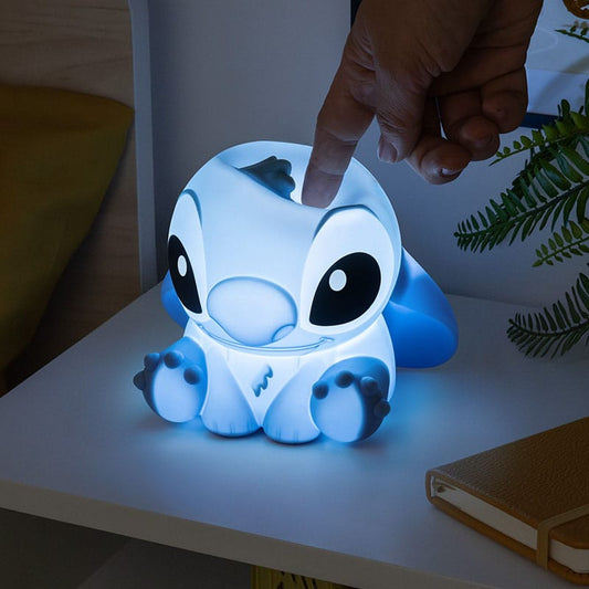 Lilo & Stitch Squishy Glo Silikon-Leuchte Stitch 15 cm - Smalltinytoystore