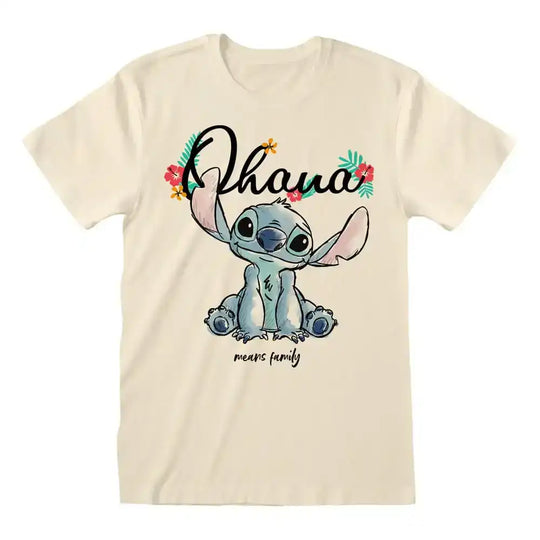 Lilo & Stitch T-Shirt Ohana Means Family Größe XL - Smalltinytoystore