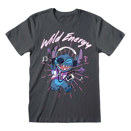 Lilo & Stitch T-Shirt Wild Energy Größe XL - Smalltinytoystore
