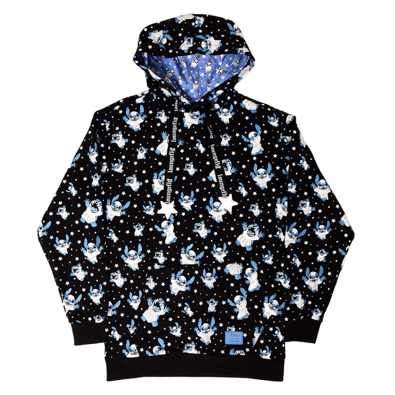 Lilo&Stich by Loungefly Kapuzenjacke Ghost Größe S - Smalltinytoystore